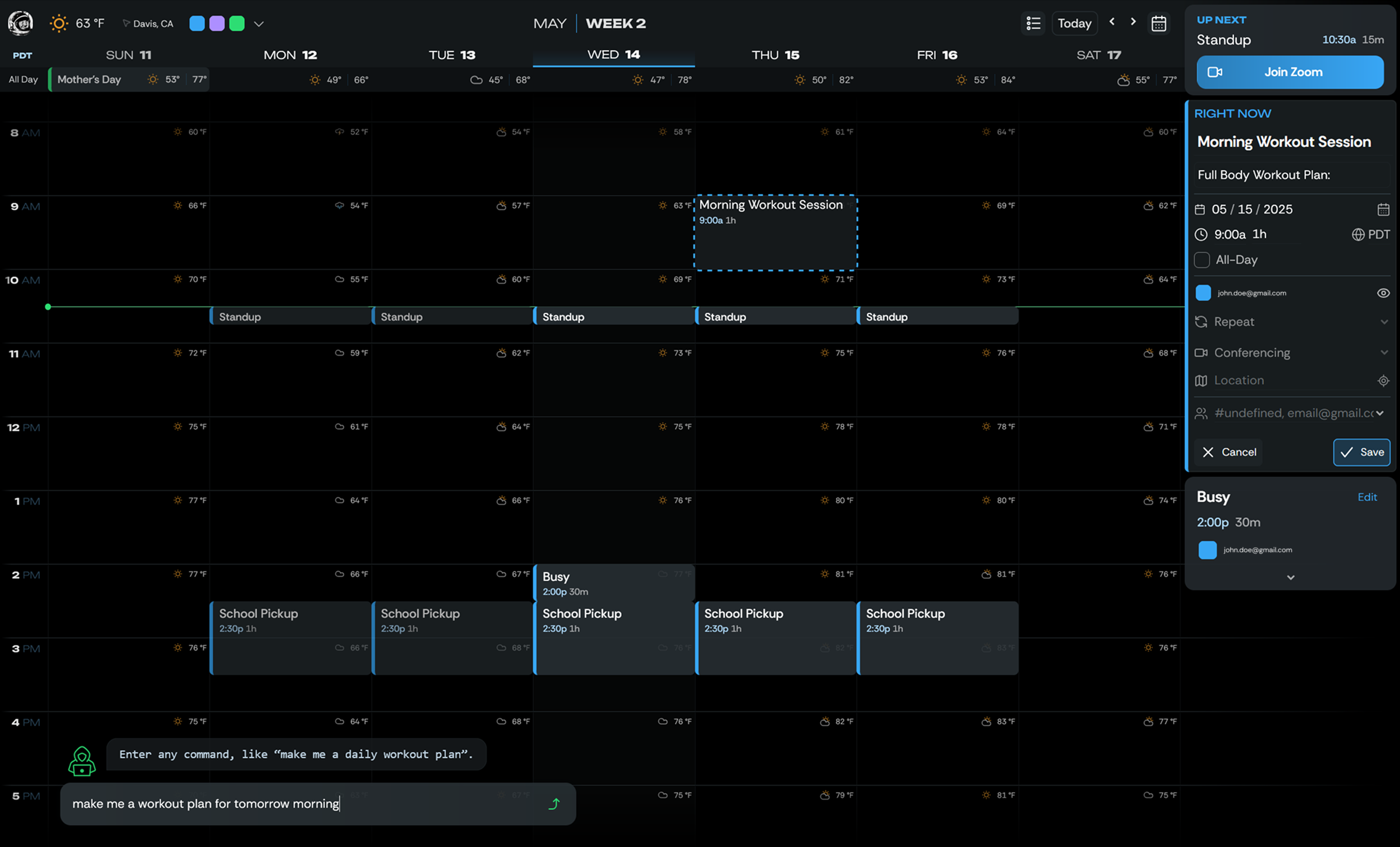 TIMEHACK App Interface